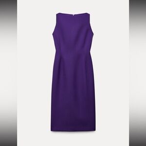 SLIT MIDI DRESS ZW COLLECTION